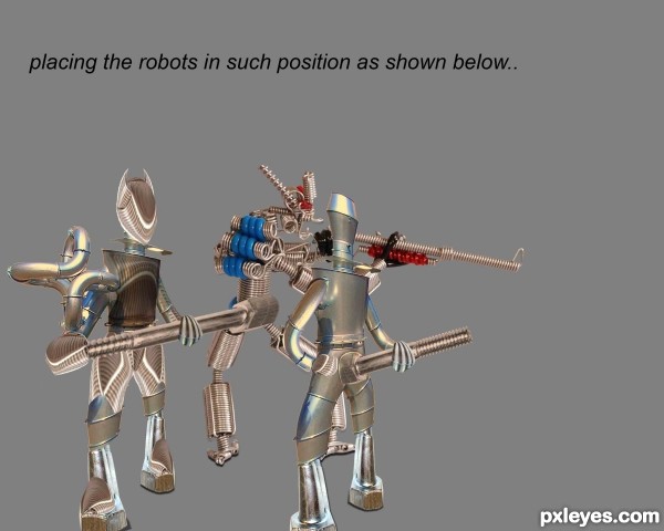 Creation of be alert boys and girls !: Step 3